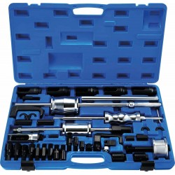 Extracteur d'injecteurs Common Rail avec marteau à inertie et adaptateurs universels