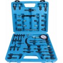 Compressiomètre essence et Diesel DCI multimarque 30 pièces avec manomètre 40 bar
