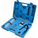 Kit pompe de pression et dépression -0,9 à +3 bar avec adaptateurs et réservoirs