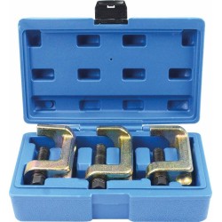Kit extracteur de rotules 3 pièces en acier au carbone pour rotules de direction et de suspension de 23 à 34 mm
