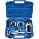 Kit extracteur de rotules 5 pièces pour bras Pitman, biellettes de direction et joints à rotule