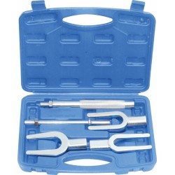 Kit extracteur de rotules 5 pièces avec fourches pour joints à rotule, biellettes et bras de suspension