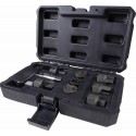 Coffret de clés pour bouchons de vidange PVC 8 pièces avec adaptateurs Ford, BMW, Mercedes, VW et Audi