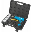 Coffret agrafeuse thermique filaire 100 W avec 400 agrafes pour réparation de plastiques automobiles