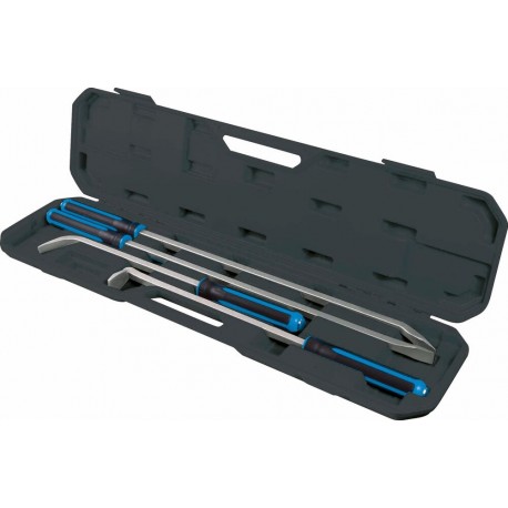 Coffret de leviers extra longs 4 pièces de 900 mm avec têtes inclinées 0°, 30°, 75° et 90°