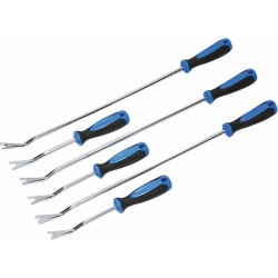 Kit de démontage d'agrafes de portes 6 pièces avec leviers longs pour garnitures automobiles