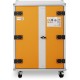 Armoire de sécurité anti-feu lockEX® 2.0 8/10 Standard 400 V sur roulettes pour la recharge de batteries lithium-ion
