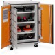 Armoire de sécurité anti-feu lockEX® 2.0 8/10 Premium 230 V sur roulettes pour la charge de batteries lithium-ion