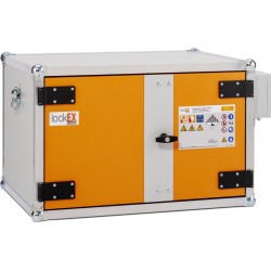 Armoire de sécurité anti-feu lockEX® 2.0 8/5 Premium Plus 230 V pour le stockage et la recharge de batteries lithium-ion