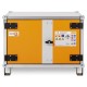 Armoire de sécurité anti-feu lockEX®2.0 8/5 Eco avec pieds pour batteries lithium-ion 3 kWh