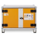 Armoire de sécurité anti-feu lockEX®2.0 8/5 Eco avec pieds pour batteries lithium-ion 3 kWh