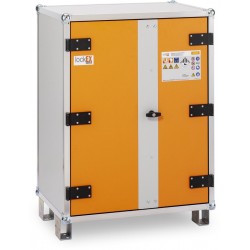Armoire de sécurité anti-feu lockEX®2.0 8/10 Eco avec pieds pour batteries lithium-ion 6 kWh