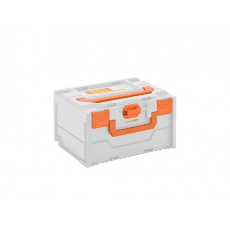 Box anti-feu LI-SAFE 2-S ADR pour le stockage et le transport sécurisé de batteries lithium jusqu'à 5 kg, empilable