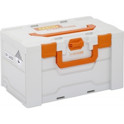Box anti-feu LI-SAFE 2-L ADR pour le stockage et le transport sécurisé de batteries lithium jusqu'à 5 kg, homologué ADR