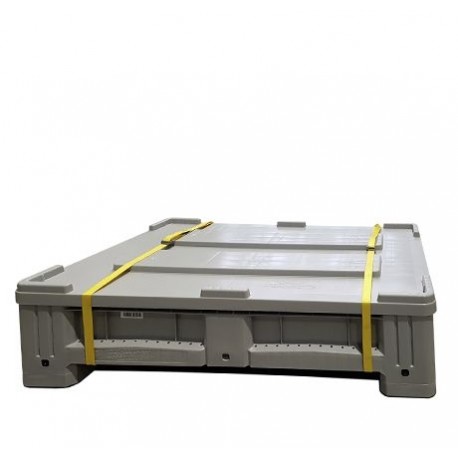 BOX Batteries Lithium ADR 195 L avec couvercle homologué ADR pour le stockage et le transport sécurisé des batteries lithium