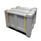 BOX Batteries Lithium ADR 610 L avec couvercle homologué ADR pour le stockage et le transport sécurisé des batteries lithium