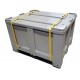 BOX Batteries Lithium ADR 610 L avec couvercle homologué ADR pour le stockage et le transport sécurisé des batteries lithium