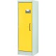 Armoire anti-feu PROline 6/20 F90 1 porte gauche jaune avec bac de rétention 33 L pour stockage de produits dangereux