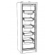 Armoire anti-feu PROline 6/20 F90 5 tiroirs 1 porte gauche jaune avec bac de rétention 33 L pour produits dangereux