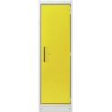 Armoire anti-feu PROline 6/20 F90 6 tiroirs 1 porte droite jaune avec bac de rétention 33 L pour produits dangereux