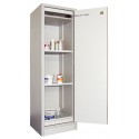 Armoire anti-feu 1 porte avec étagères résistance au feu 30 min pour stockage de produits inflammables EN 14470-1