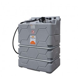 Cuve gasoil GO CUBE Indoor Standard 1000 L avec pompe 230 V 56 l/min pour stockage et distribution de gasoil, GNR et AdBlue