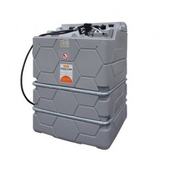 Cuve gasoil GO CUBE Indoor Standard 1500 L avec pompe 230 V 56 l/min pour stockage et distribution de gasoil, GNR et AdBlue®
