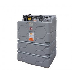 Cuve gasoil GO CUBE Indoor Premium 1500 L avec pompe 230 V, compteur, filtre et enrouleur automatique pour gasoil et GNR