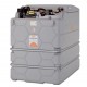 Cuve gasoil GO CUBE Indoor Premium CMO10 Plus 1500 L avec pompe 230 V, compteur digital et contrôle d'accès pour gasoil