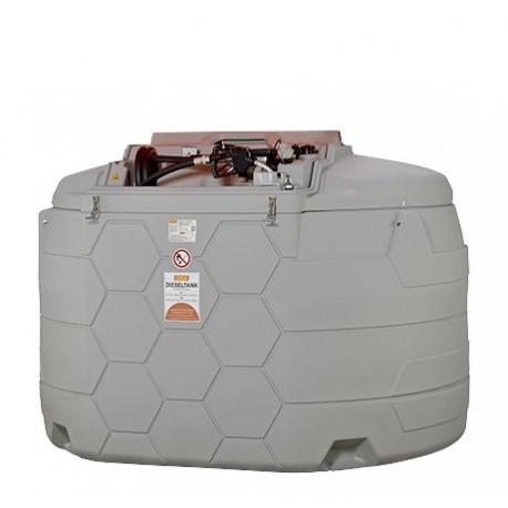 Cuve gasoil GO CUBE Indoor Standard 5000 L avec pompe 230 V 72 l/min et pistolet automatique