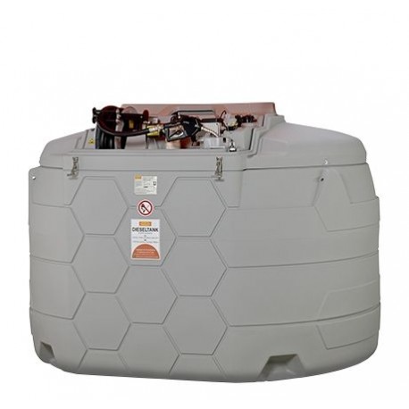 Cuve gasoil GO CUBE Indoor Premium Plus CMO10 5000 L avec pompe 230 V 72 l/min et compteur digital