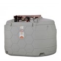 Cuve gasoil GO CUBE Indoor Premium Plus CMO10 5000 L avec pompe 230 V 72 l/min et compteur digital