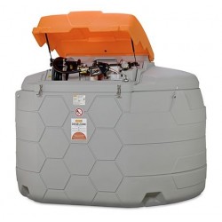Cuve gasoil GO CUBE Outdoor Premium Plus CMO10 5000 L avec pompe 230 V 72 l/min et compteur digital