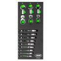 Module de 12 mini clés mixtes à cliquet en acier Chrome Vanadium CrV – Tailles de 8 à 19 mm pour atelier et servante