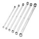 Module de 6 clés mixtes extra-longues 12 pans en acier Chrome Vanadium de 10x11 à 22x24 mm pour servante d'atelier