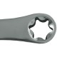 Module de 6 clés Torx femelles E extra-longues en acier Chrome Vanadium de E6 à E24 pour servante d'atelier