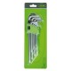 Jeu de 9 clés Torx extra-longues en acier Chrome Vanadium de T10 à T50 pour mécanique automobile et maintenance
