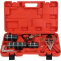 Coffret 10 pièces pour segments de piston avec compresseurs, pince à segments, expanseur et lames de nettoyage