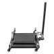 Détecteur de jeu pour suspension automobile avec plateforme articulée, charge 800 kg et pneus jusqu'à 330 mm