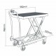 Table élévatrice hydraulique électrique sur batterie(non fournie) 20 V 500 kg avec plateforme 820 x 520 mm