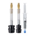 Colmateur de fuites monodose 6 ml pour climatisation automobile R134a et R1234yf avec adaptateurs inclus
