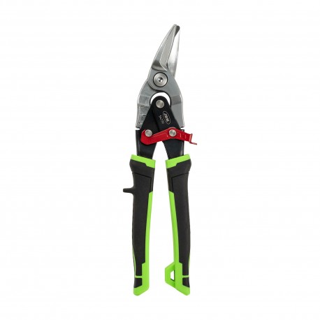 Cisailles à tôle coupe à gauche 250 mm en acier Cr-Mo avec poignée ergonomique pour acier et inox