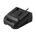Chargeur 20 V 2 A pour batteries 2 Ah, 4 Ah et 6 Ah avec charge rapide et alimentation universelle 100-240 V