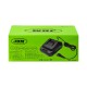 Chargeur 20 V 2 A pour batteries 2 Ah, 4 Ah et 6 Ah avec charge rapide et alimentation universelle 100-240 V