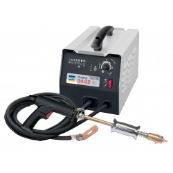 Débosseleur par point GYS GYSPOT 3402, intensité max 3500 A 230 V pour carrosserie acier avec soudage de goujons et rétreinte