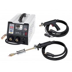 Débosseleur par point GYS GYSPOT PRO 400 3800A avec double pistolet, amorçage automatique et manuel