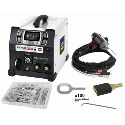 Poste à arc tiré 230V modèle GYS GYSPOT ARCPULL 350 pour soudage de goujons acier et aluminium jusqu'à 8 mm