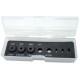 Riveteuse sur batterie 20 V pour rivets aveugles jusqu'à 6,4 mm avec 2 batteries, chargeur et coffret