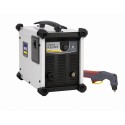 Découpeur plasma modèle EASYCUT K35 PFC, 35 A avec compresseur, torche 4 m, coupe jusqu'à 15 mm sur acier, inox et aluminium