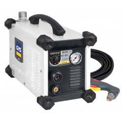 Découpeur plasma modèle EASYCUT 30 FV, 30 A flexible voltage 85-265 V avec torche 4 m, coupe jusqu'à 15 mm sur acier